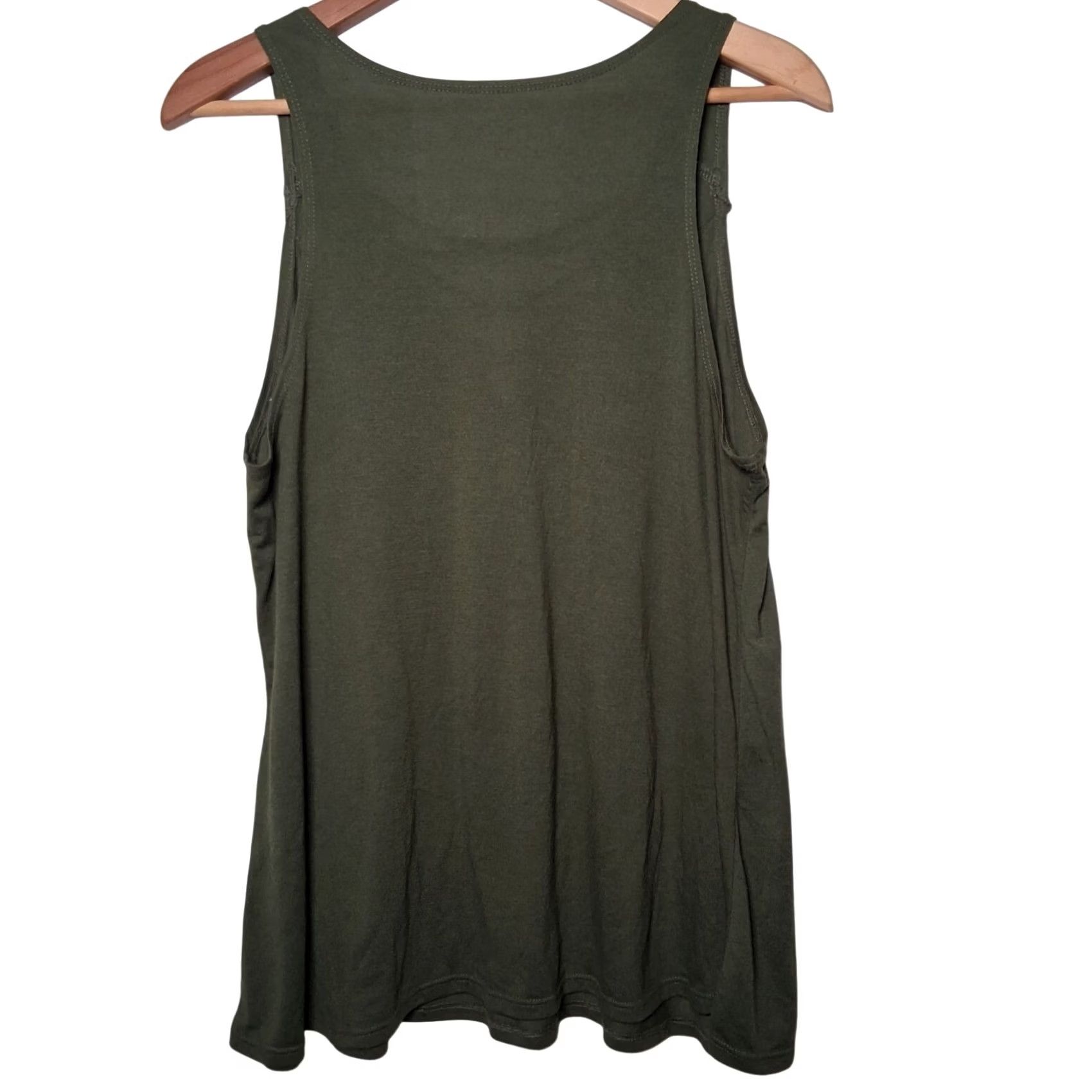 Disney Disney Little Mermaid Tank Top Juniors XL Princess Ariel Lace Trim V Neck Y2K Green Size XL / US 12-14 / IT 48-50 - 4 Thumbnail