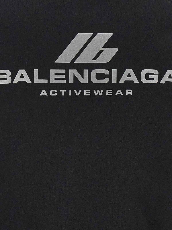 Balenciaga o1s1wg110226 Activewear Zip-Up Hoodie Small Fit In Black Size US L / EU 52-54 / 3 - 4 Thumbnail