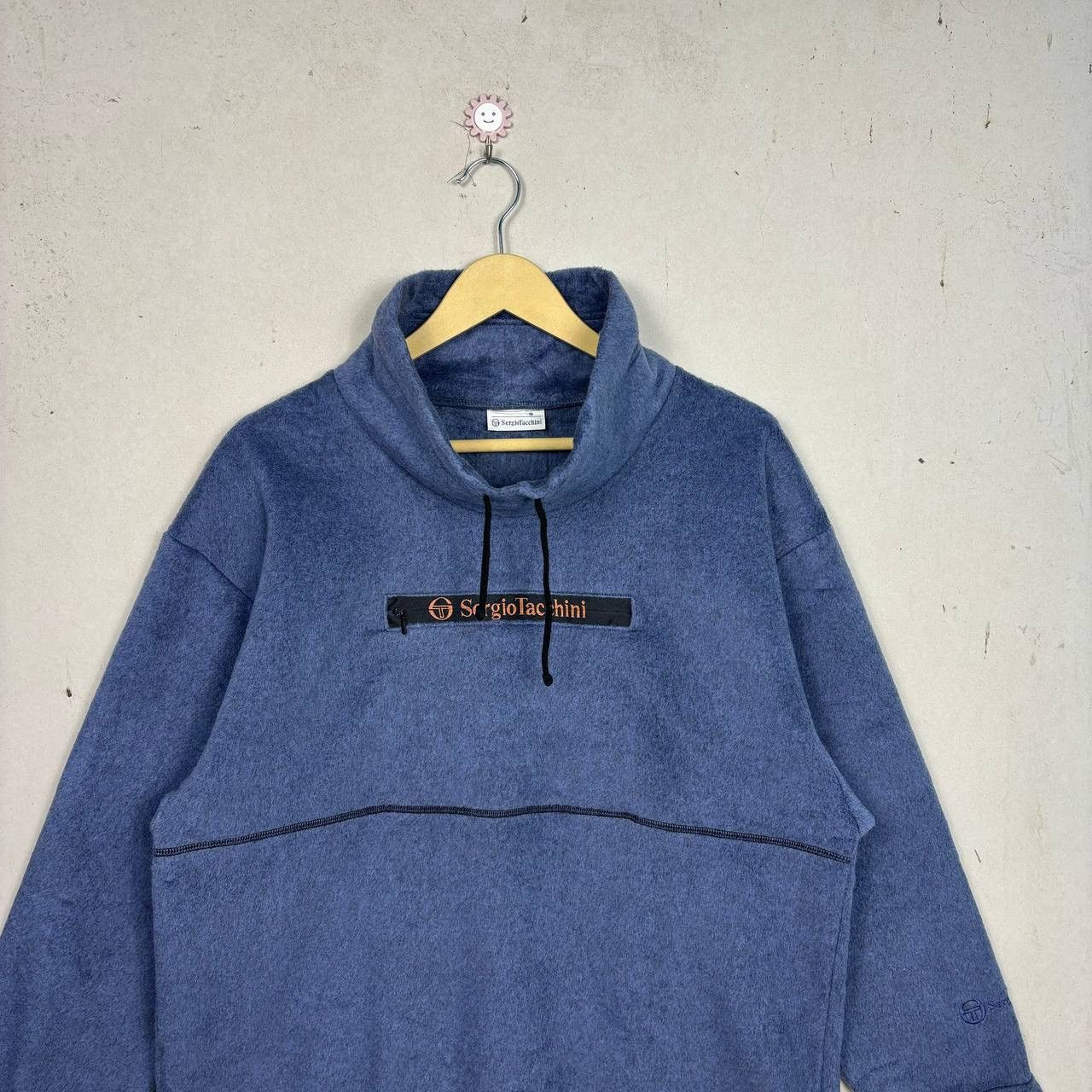 Sergio Tacchini Vintage Sergio Tacchini 90s Fleece Geometric Sweater M/L Size US M / EU 48-50 / 2 - 3 Thumbnail