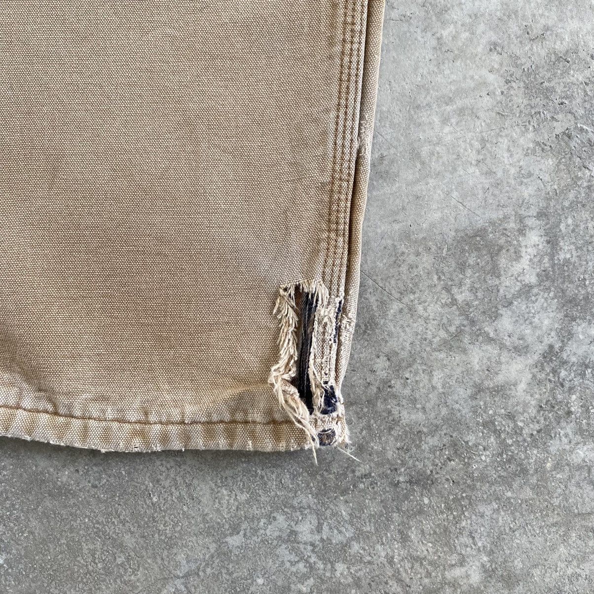 Carhartt Vintage Carhartt Blanket Lined Faded Tan Carpenter Pants Size US 34 / EU 50 - 8 Thumbnail