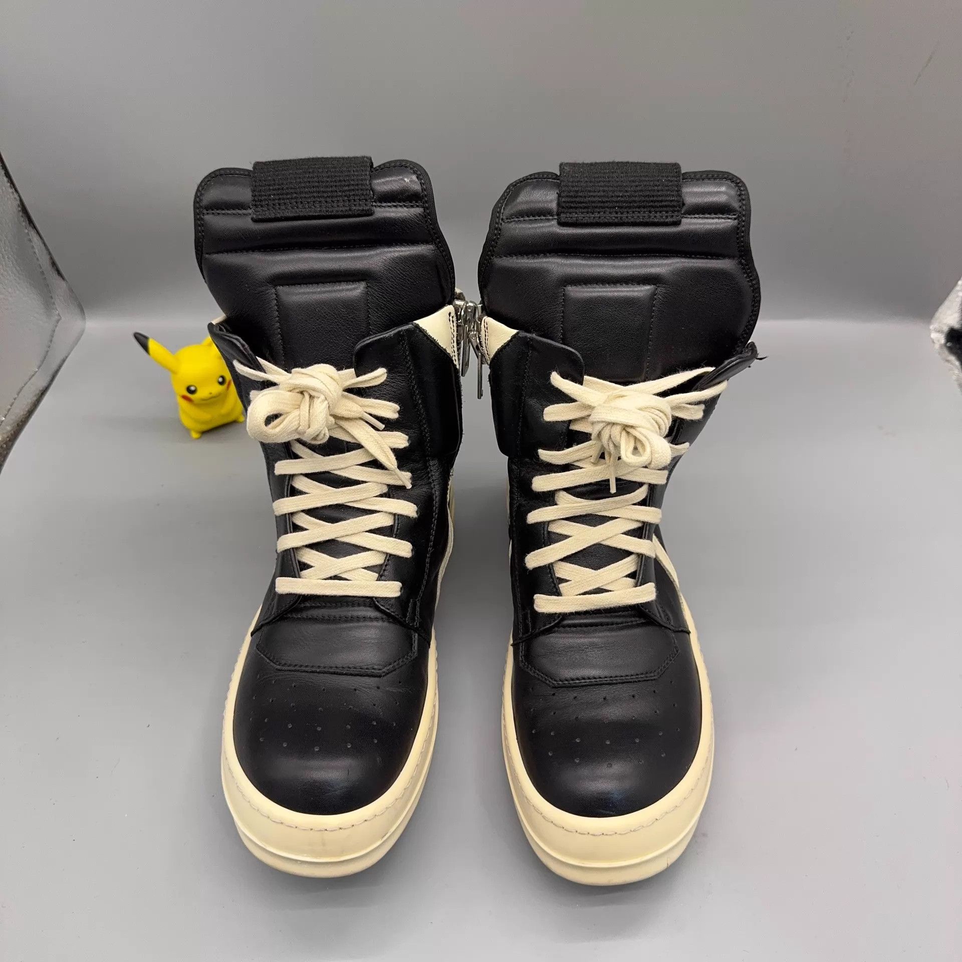 Rick Owens RICK OWENS/RO Black & White Shoes Size 36.5 Size US 6 / IT 36 - 3 Thumbnail