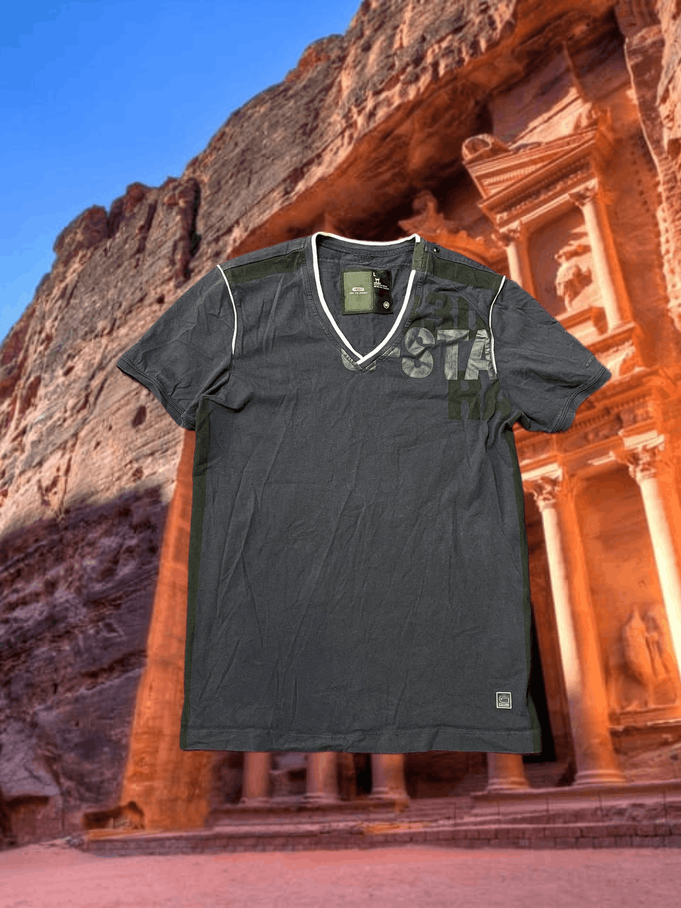 G-Star Vintage G-Star Raw Y2K big logo T-Shirt streetwear Size US L / EU 52-54 / 3 - 1 Thumbnail