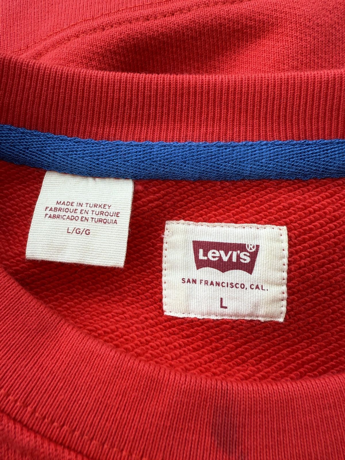 LEGO × Levi's NWT w/Wearable 6x6 Baseplate – Red Crew Sweatshirt Size US L / EU 52-54 / 3 - 10 Thumbnail