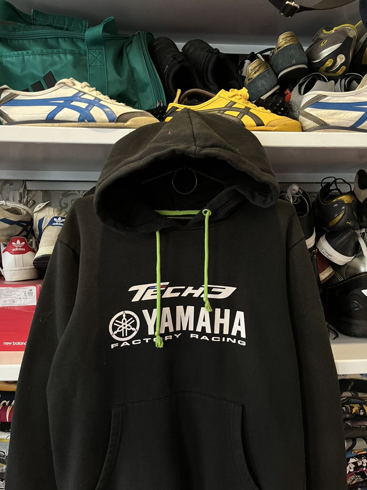 Vintage Mens Vintage Yamaha Hoodie Racing Jacket Rare Size US M / EU 48-50 / 2 - 3 Thumbnail
