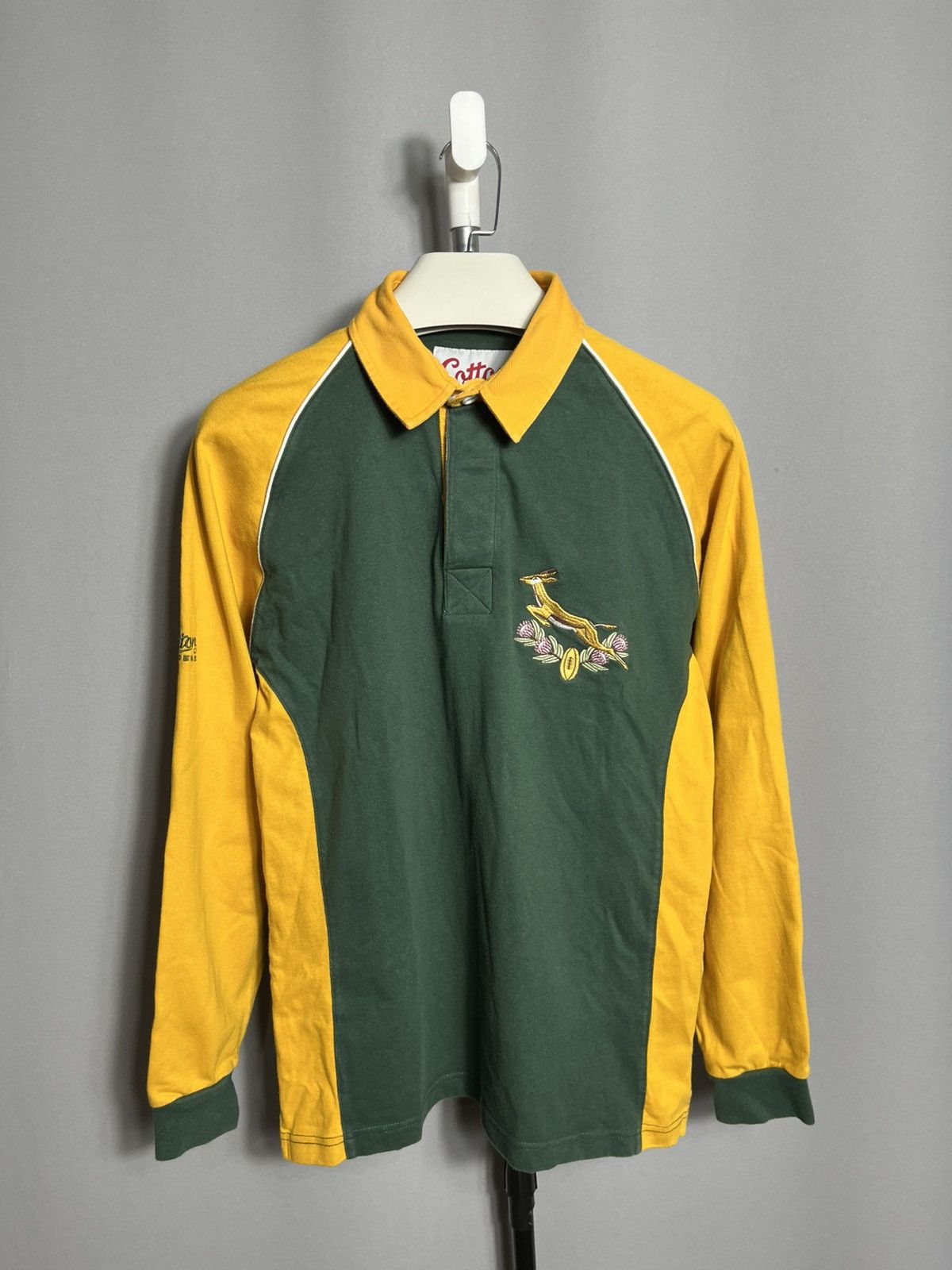 Cotton Traders SOUTH AFRICA VINTAGE 1994 RUGBY JERSEY SHIRT COTTON TRADERS Size US M / EU 48-50 / 2 - 1 Thumbnail