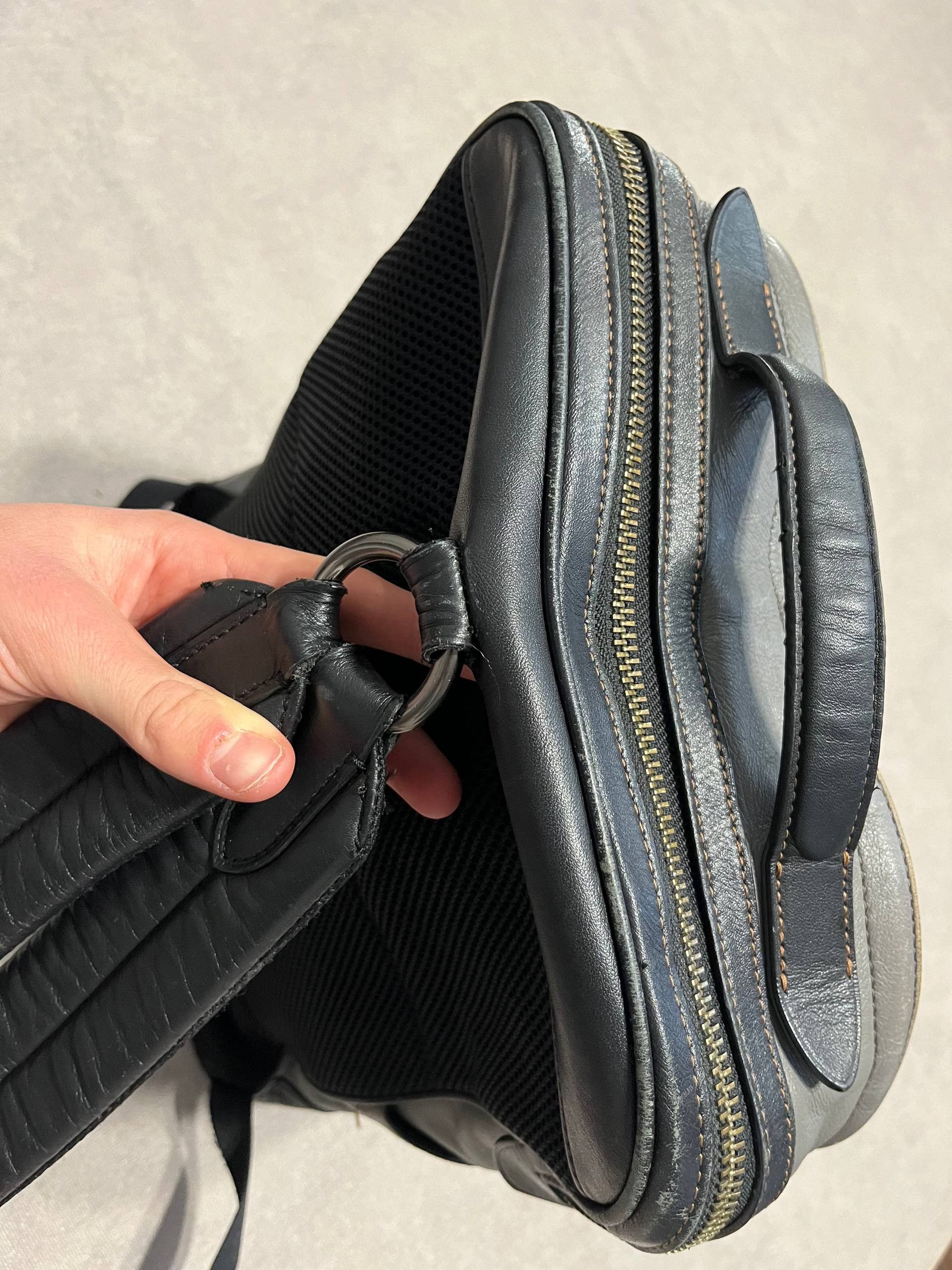 Coach Rare Coach Leather Back Pack Bag Mens Black Vintage Luxury Size ONE SIZE - 13 Thumbnail