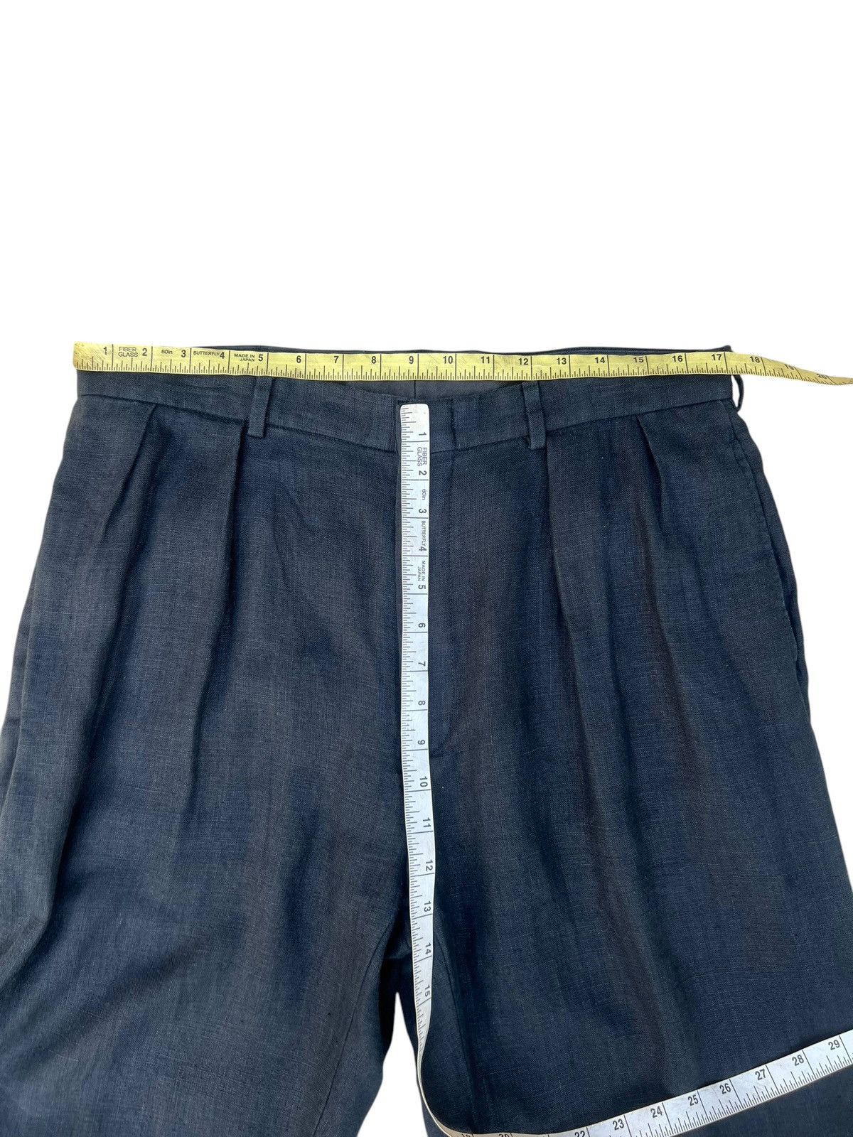 Polo Ralph Lauren Vintage 90s Polo Ralph Lauren 100% Linen Trouser Pant Size US 34 / EU 50 - 2 Thumbnail