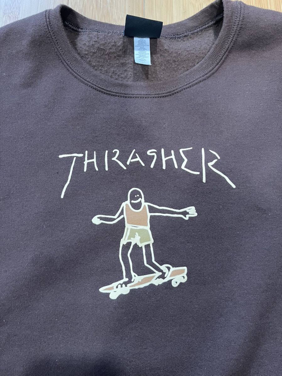Zumiez Thrasher Sweater Size US XL / EU 56 / 4 - 2 Thumbnail