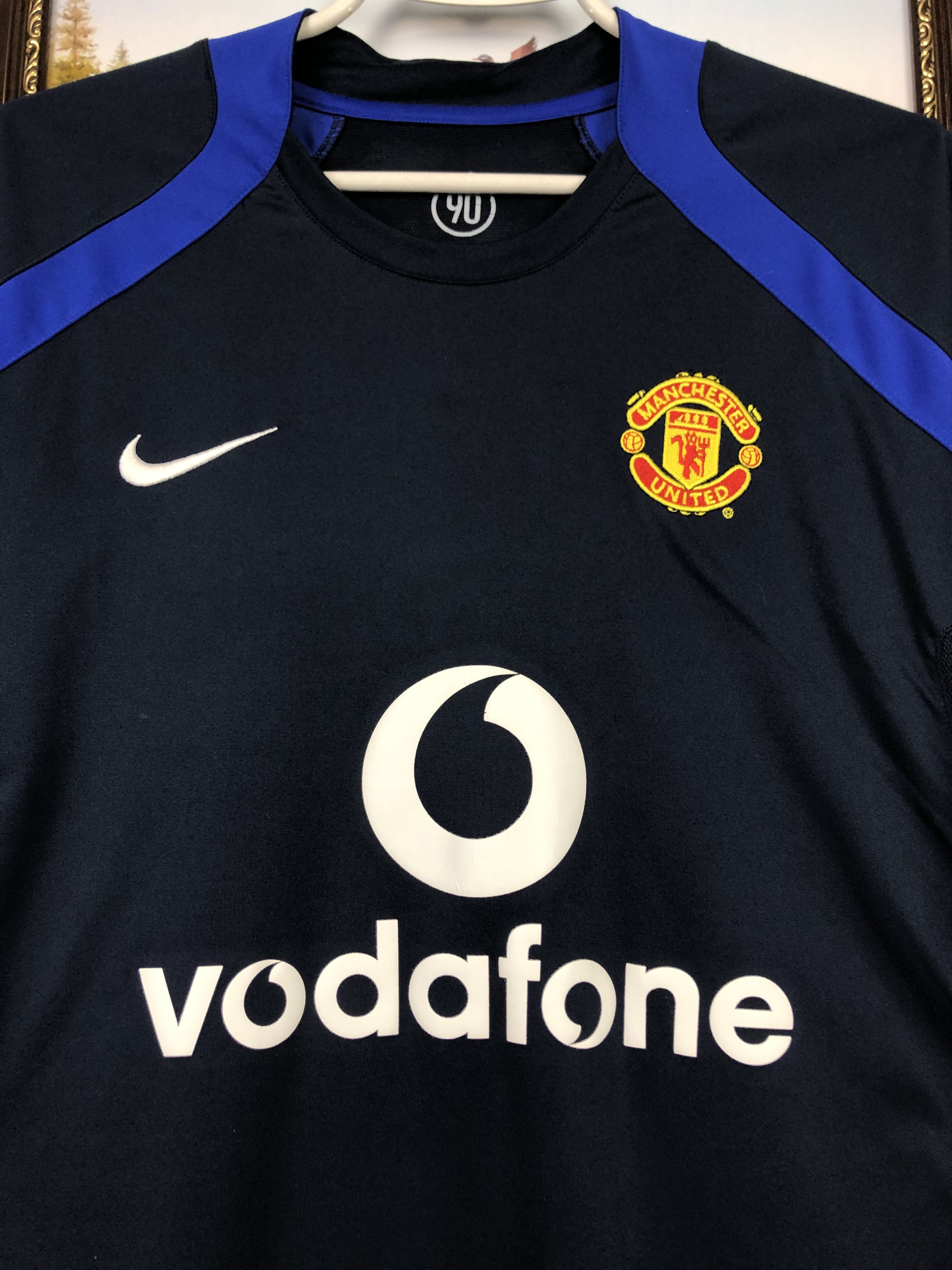 Nike Vintage Nike Manchester United Football Shirt Train Tee Hype Size US XL / EU 56 / 4 - 3 Thumbnail