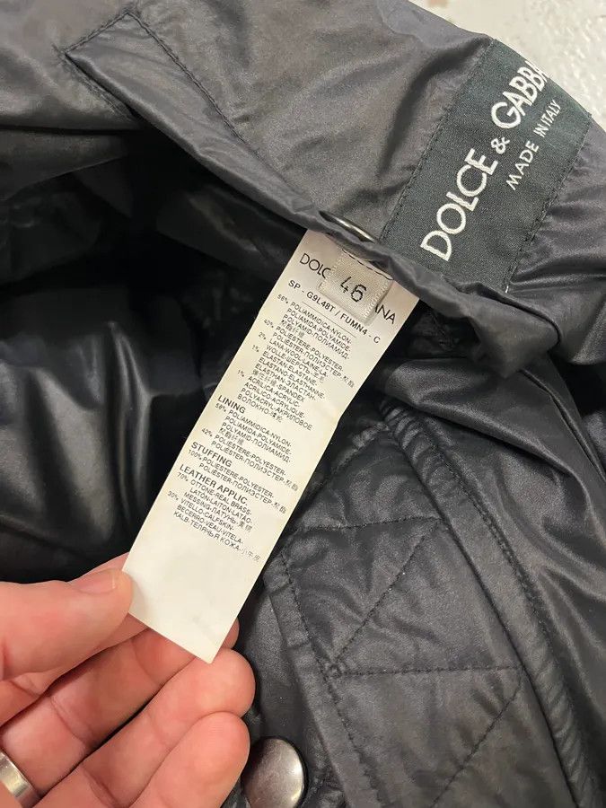 Dolce & Gabbana Dolce & Gabbana Black Nylon Puffer Vest Size US S / EU 44-46 / 1 - 11 Thumbnail