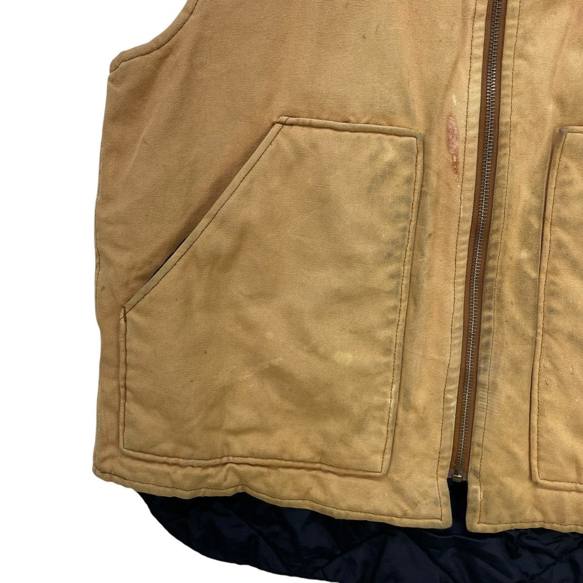 Japanese Brand × Vintage 💥Vintage Game Chips Duck Canvas Workwear Vest Jacket Size US M / EU 48-50 / 2 - 5 Thumbnail