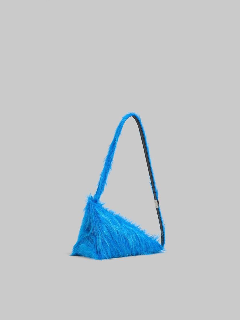 Marni Marni pony hair Prisma blue Triangular crossbody Size ONE SIZE - 1 Thumbnail