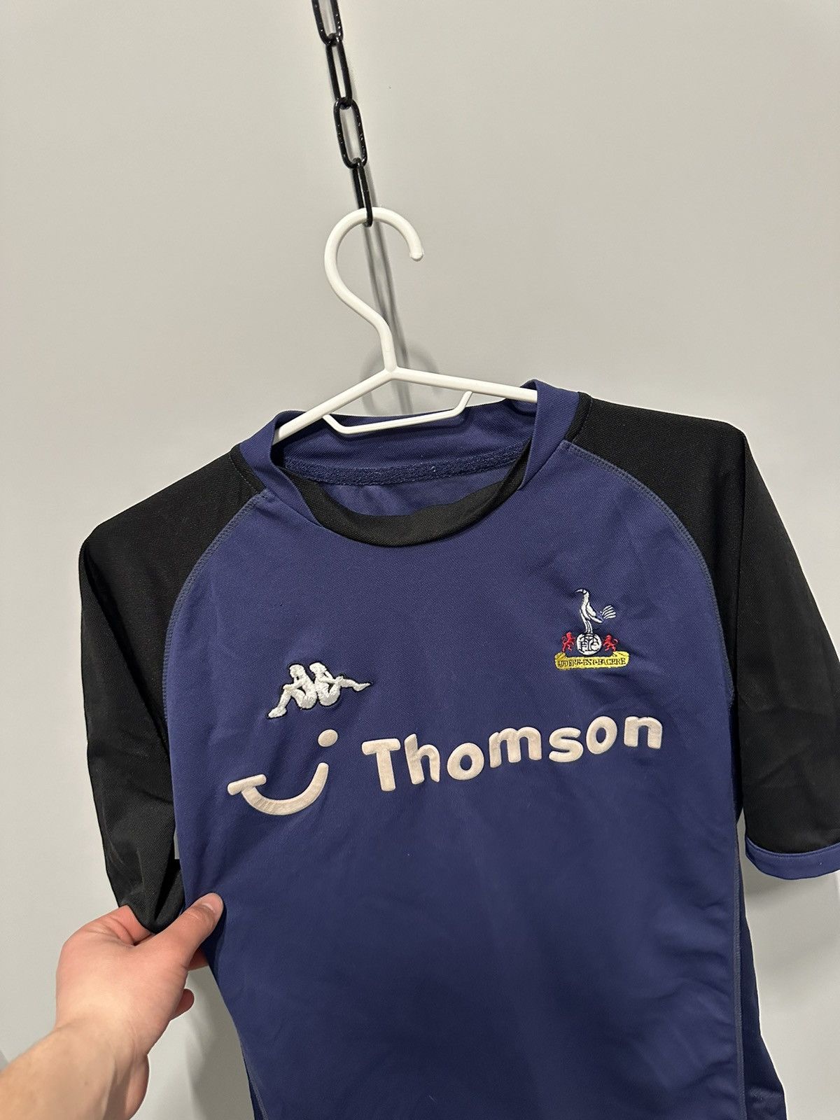 Kappa 2002 Kappa Tottenham Vintage Soccer Jersey Y2K Blockore Size US S / EU 44-46 / 1 - 3 Thumbnail