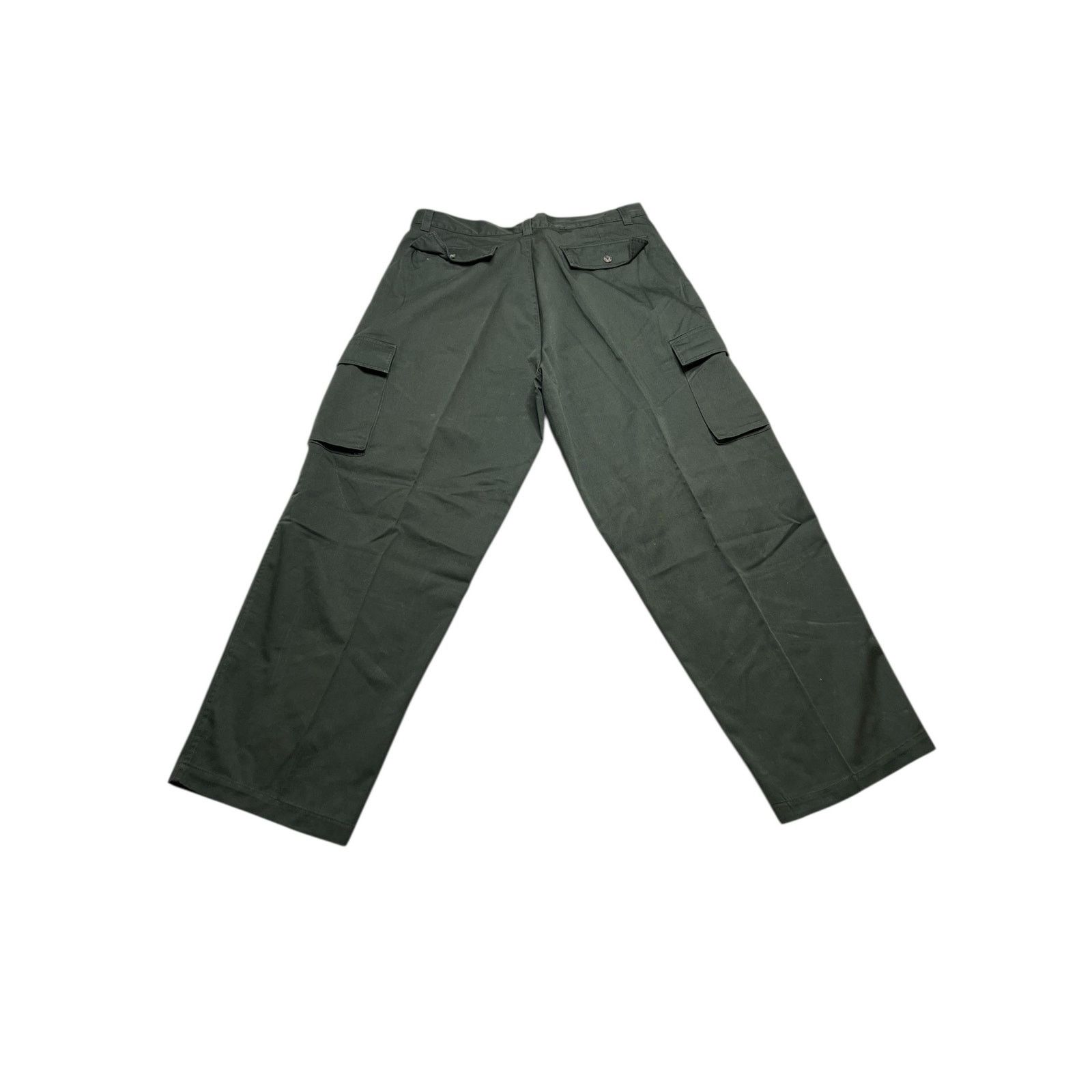 Vintage Vintage 90s Monba Cargo Pants Green 38 actual 36x30 baggy Size US 38 / EU 54 - 10 Thumbnail