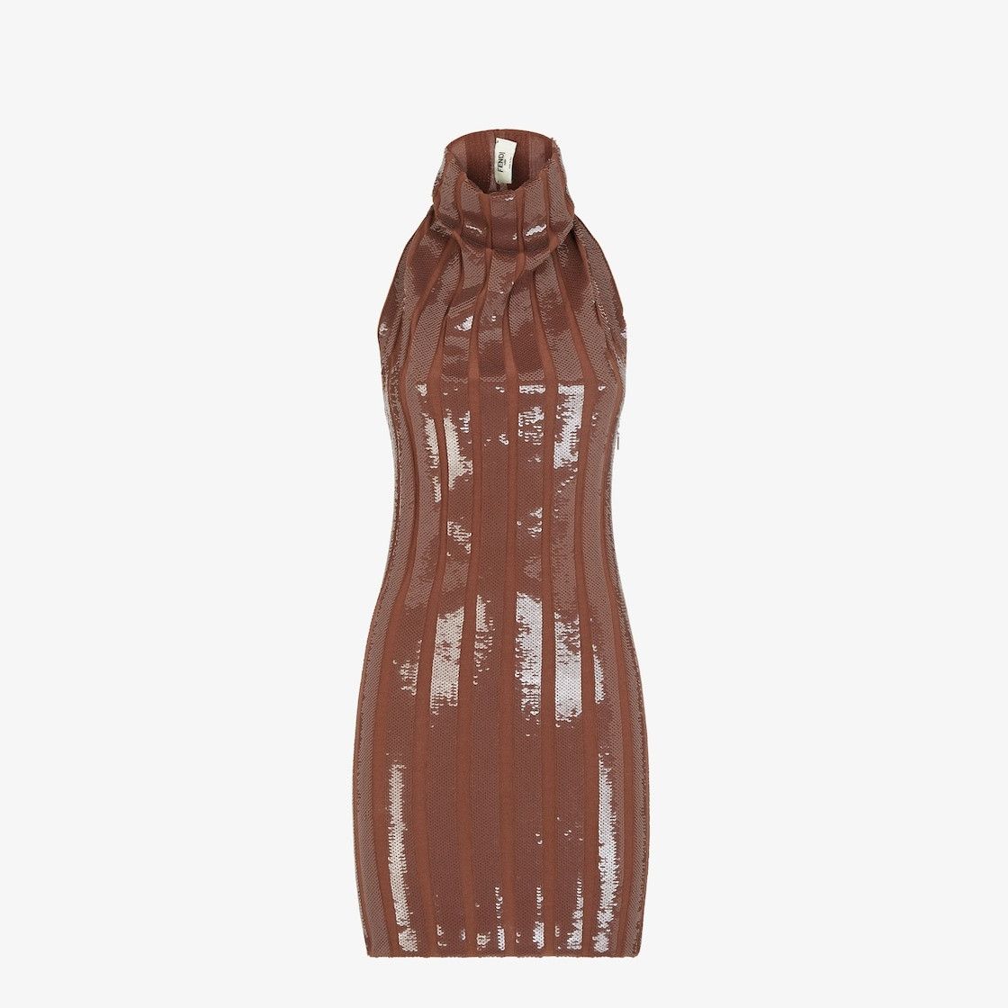 Fendi o1y0925 Mini Dress in Brown Size XS / US 0-2 / IT 36-38 - 1 Thumbnail