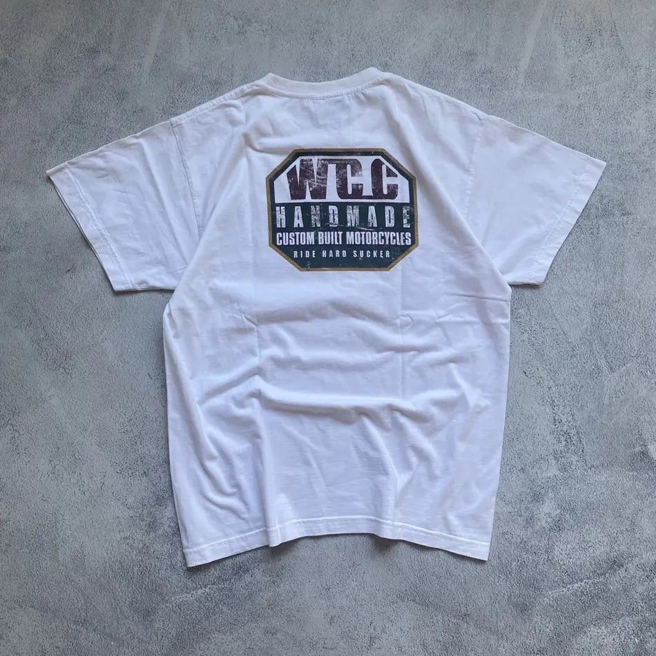 Vintage × West Coast Choppers Vintage West Coast Choppers Distressed T Shirt Size US L / EU 52-54 / 3 - 2 Thumbnail