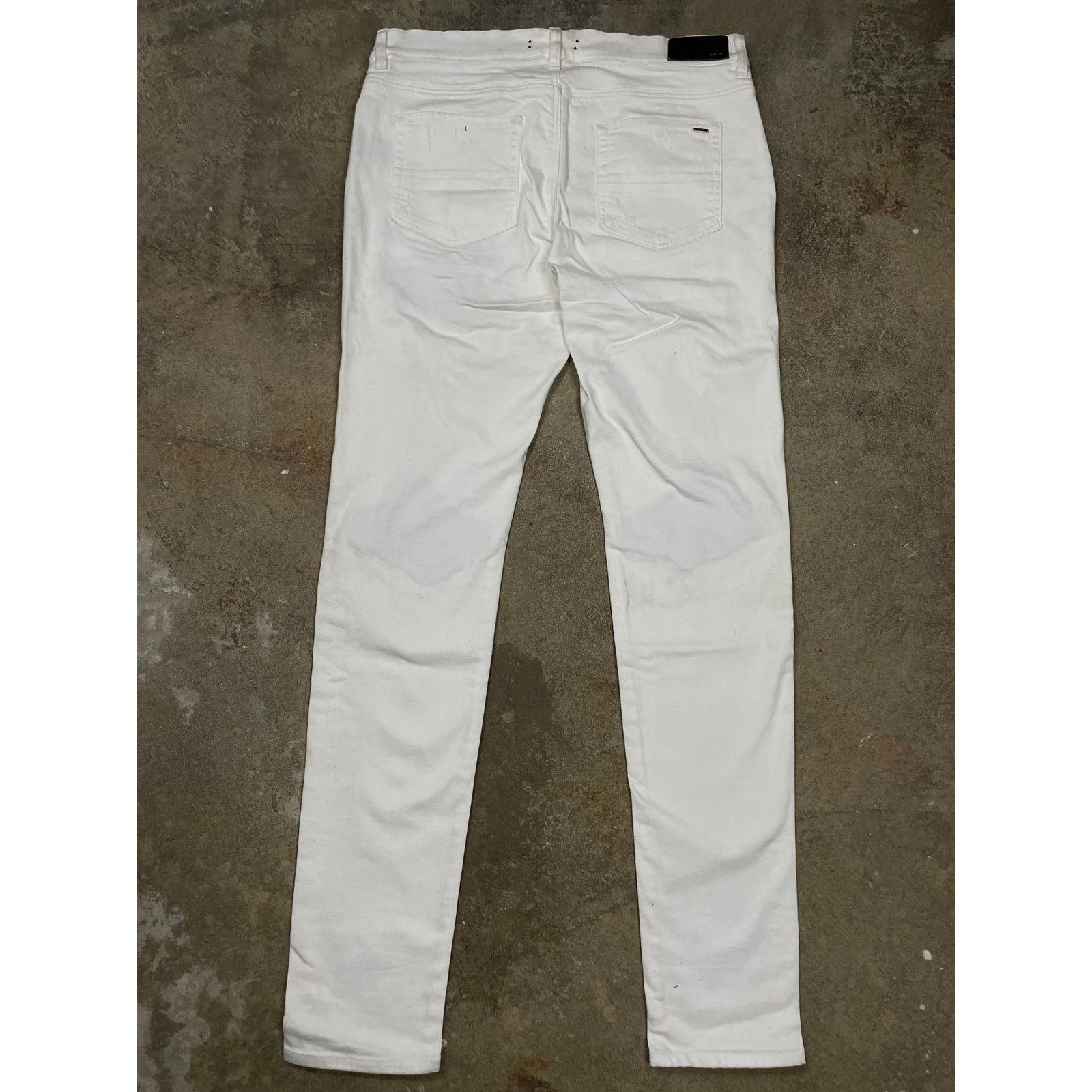 Amiri Amiri MX1 White White 38 Used Size US 38 / EU 54 - 2 Thumbnail