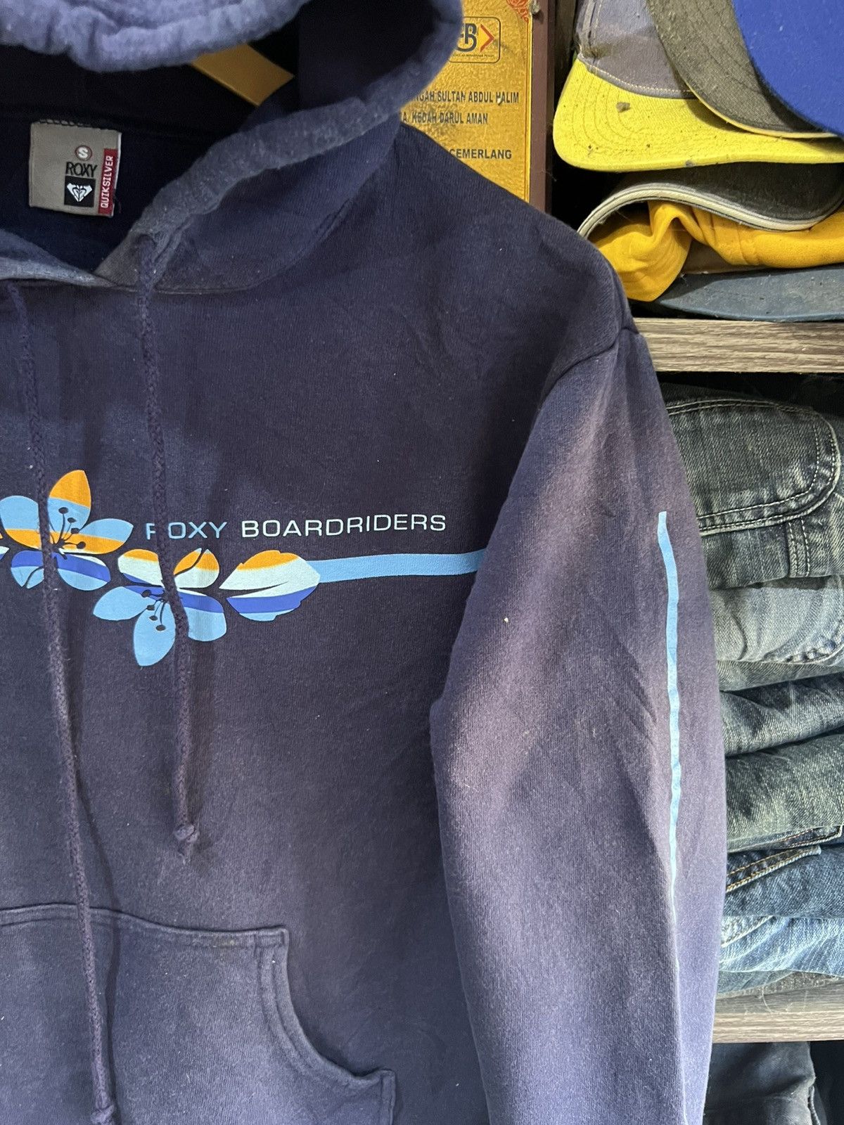 Quiksilver 🔥Roxy Boardriders Pullover Cropped Hoodie Size US S / EU 44-46 / 1 - 5 Thumbnail