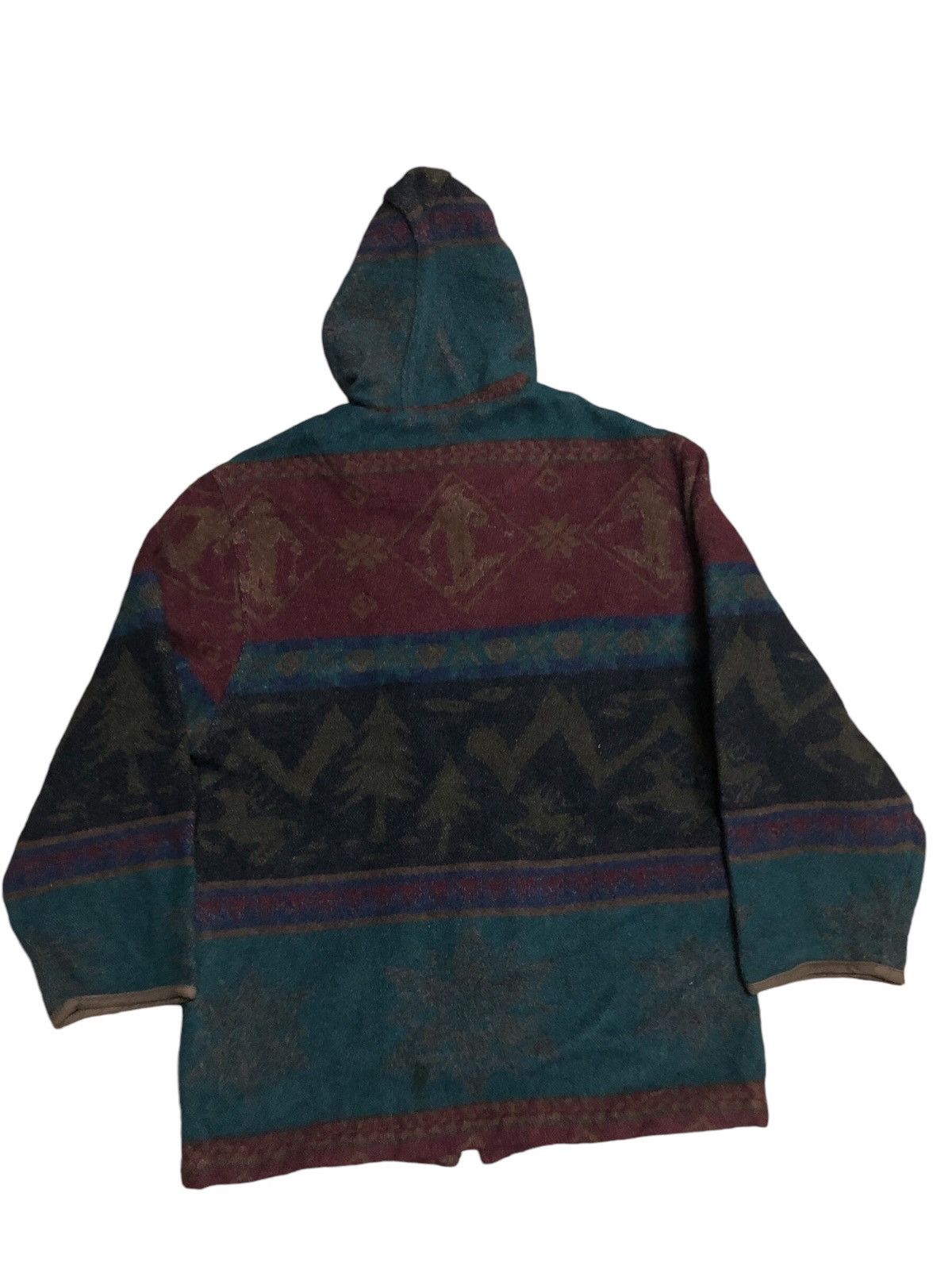 L.L. Bean × Vintage Vintage LL Bean Wool hooded jacket Size M / US 6-8 / IT 42-44 - 2 Thumbnail