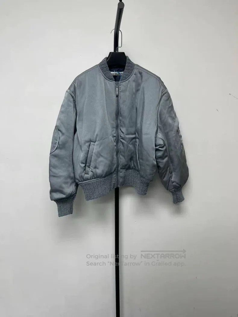 Acne Studios Acne Studios Solid Pocket Jacket Misty Blue Size 4XL / US 24-26 - 1 Thumbnail