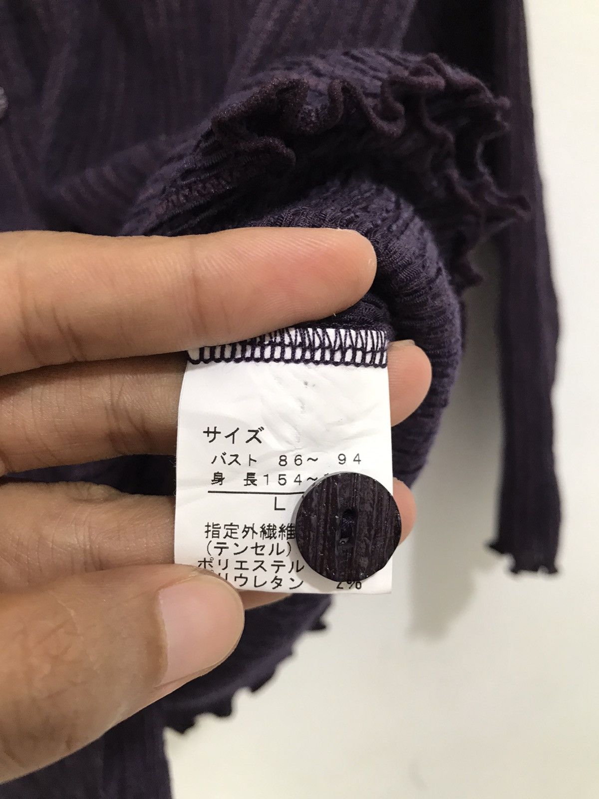Yohji Yamamoto Undefined Pleated Please shirt issey style Size US S / EU 44-46 / 1 - 7 Thumbnail