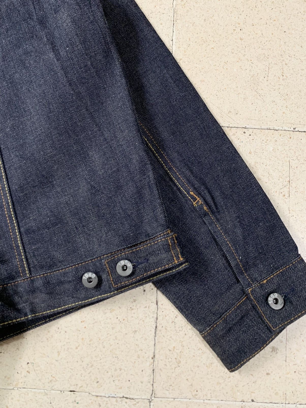 Gap western raw selvedge raw indigo fall’19 denim jacket