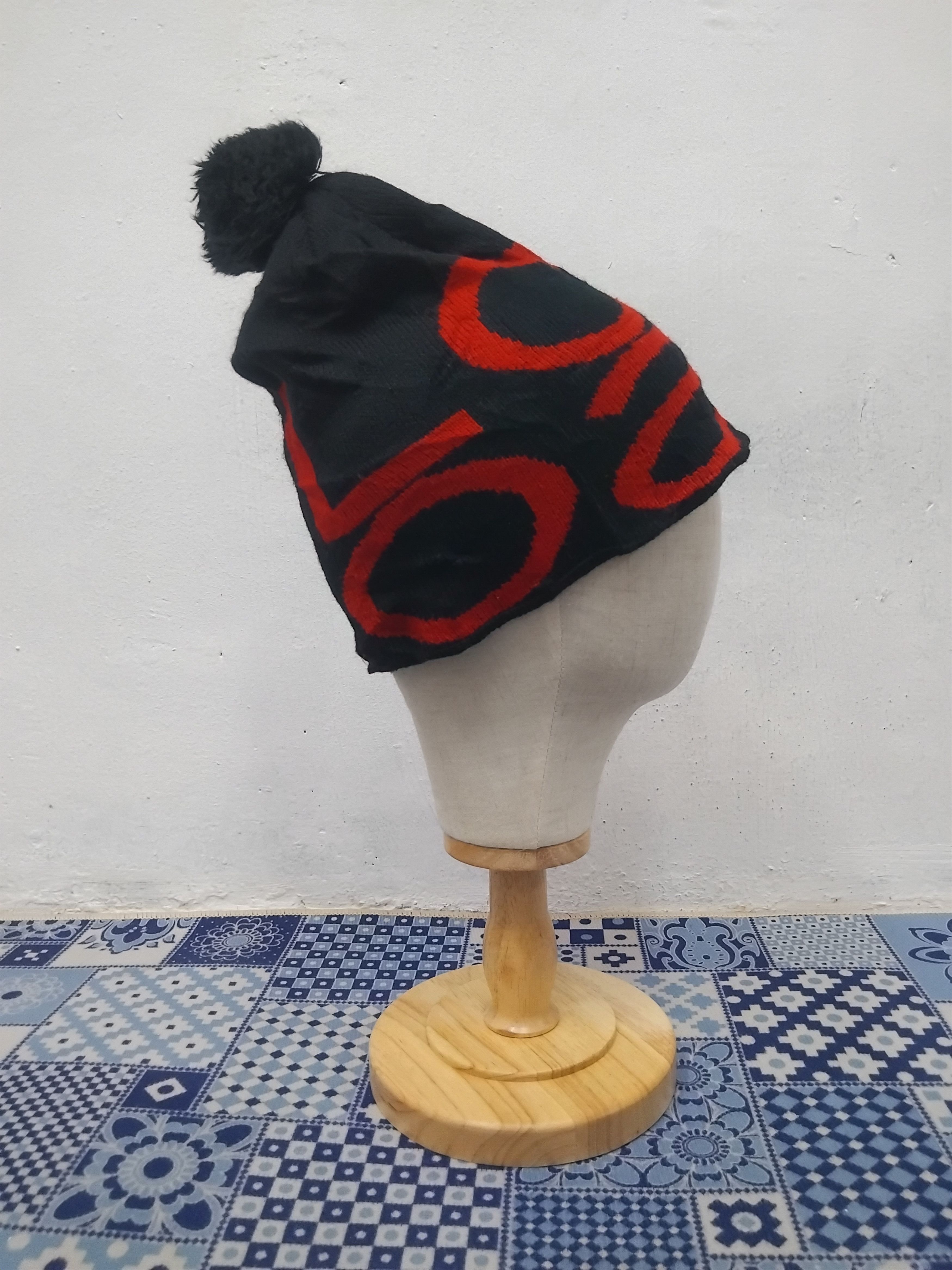 Japanese Brand 💥Coal black beanie hat Size ONE SIZE - 7 Thumbnail