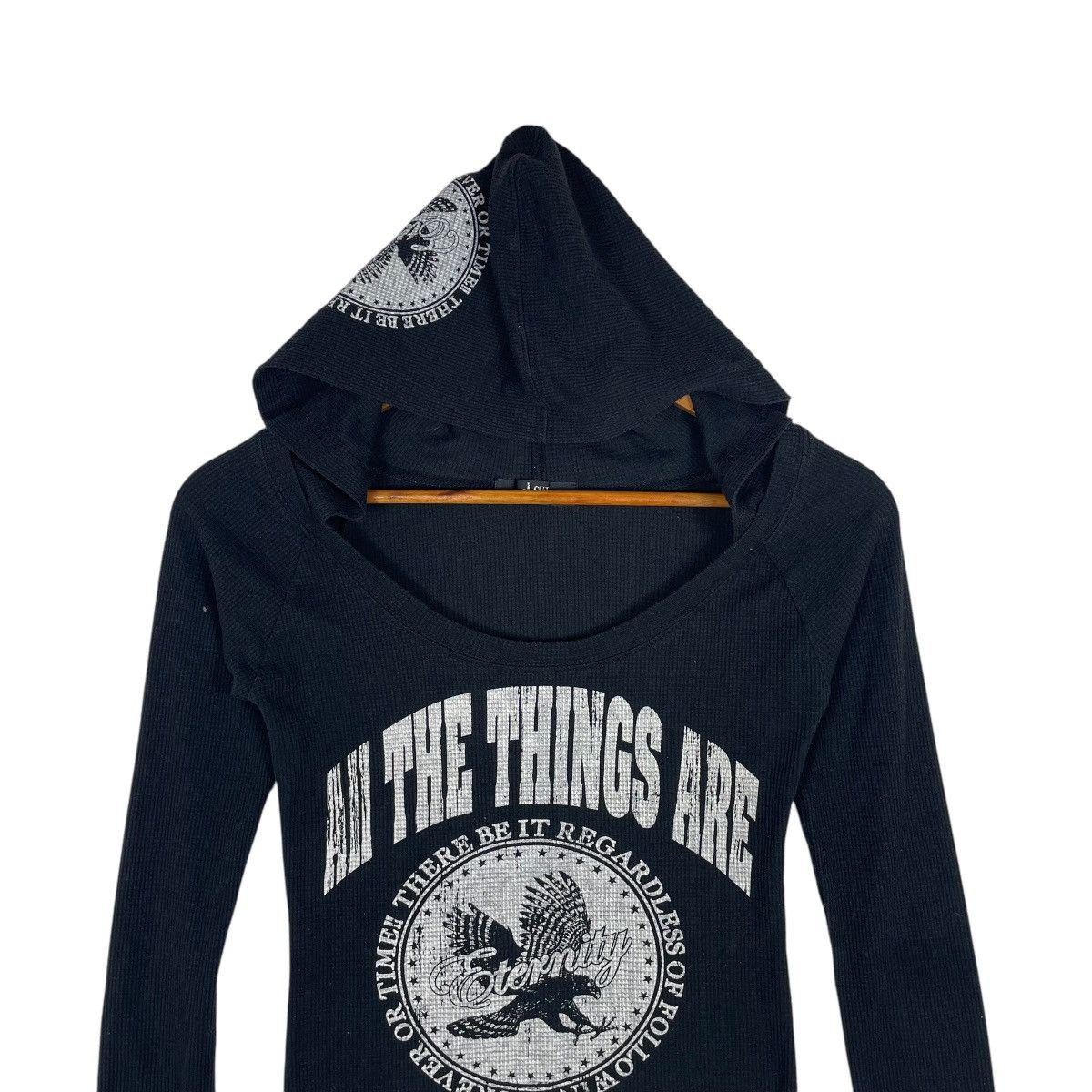 Japanese Brand Eternity Eagles Love Junkie Japan Waffle Hoodie Long Shirt Size US M / EU 48-50 / 2 - 2 Thumbnail