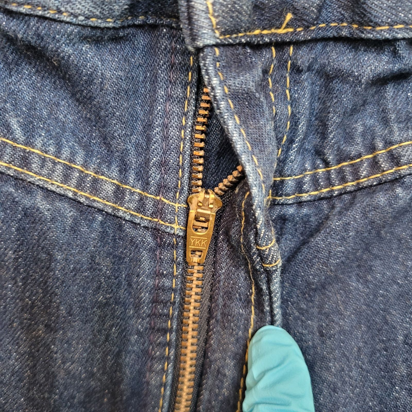 Lee VTG 80s Lee MS Yoked Rider Jeans Womens 28 USA Tapered Sz 6 Size 28" / US 6 / IT 42 - 4 Thumbnail