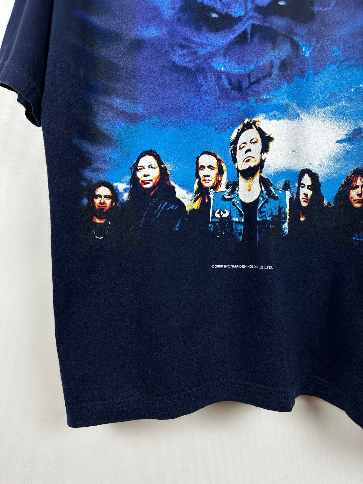 Band Tees 2000 Vintage Iron Maiden Brave New World Tour T-Shirt Size US XL / EU 56 / 4 - 7 Thumbnail