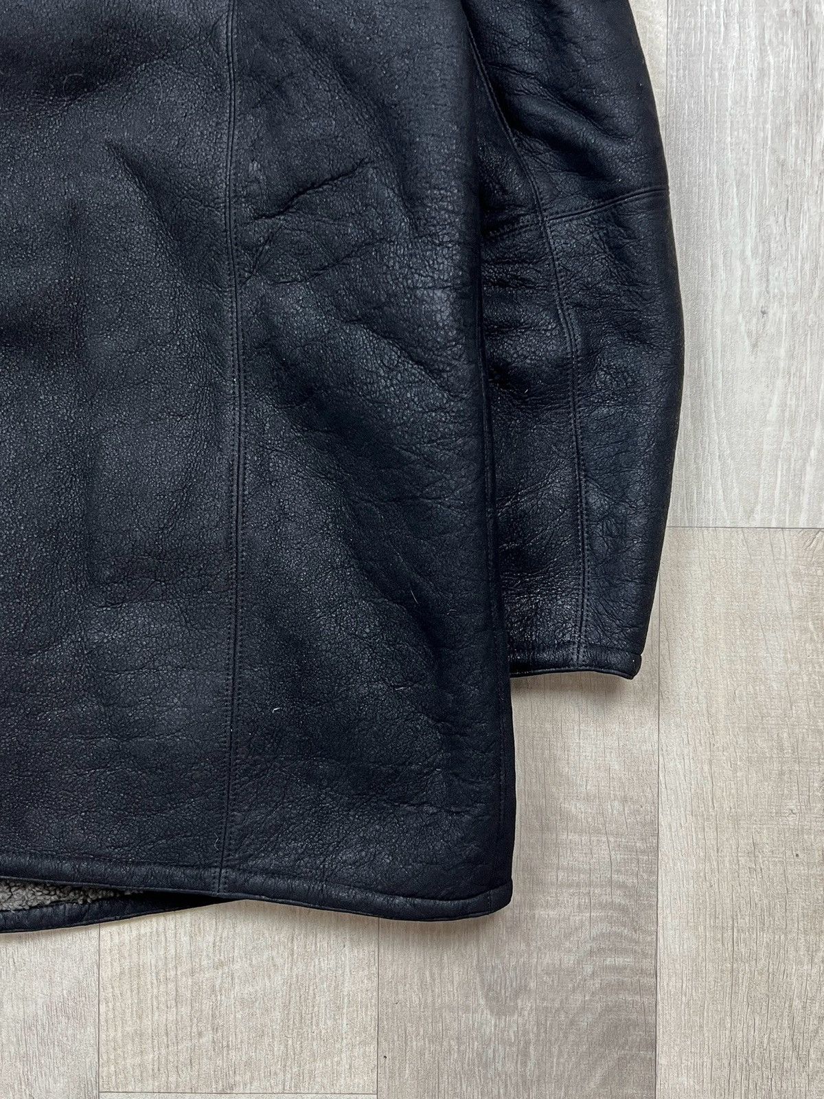 SERAPHIN Seraphin Shearling Leather Coat (Y0284) Size US XXL / EU 58 / 5 - 15 Thumbnail