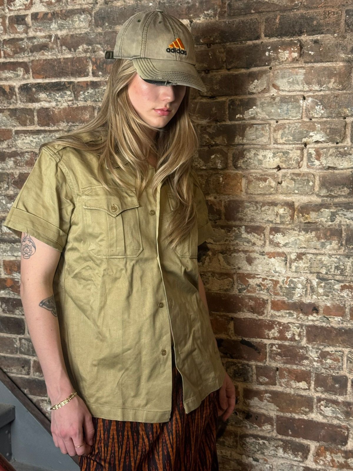 Other 1956 Dated Tan American Short Sleeve Officers Shirt Size US M / EU 48-50 / 2 - 1 Thumbnail