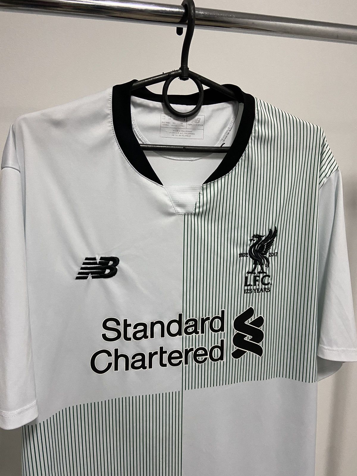 New Balance × Vintage Liverpool LFC New Balance Away Football Soccer Jersey Size US XXL / EU 58 / 5 - 3 Thumbnail