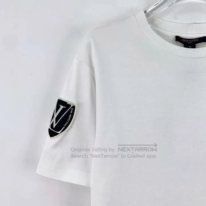 Louis Vuitton Louis Vuitton White Watch Badge Embroidered T. Size US M / EU 48-50 / 2 - 3 Thumbnail