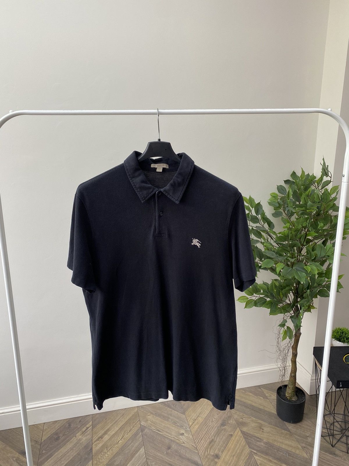 Burberry × Vintage Vintage Burberry Brit Polo T-Shirt Size US XL / EU 56 / 4 - 2 Thumbnail