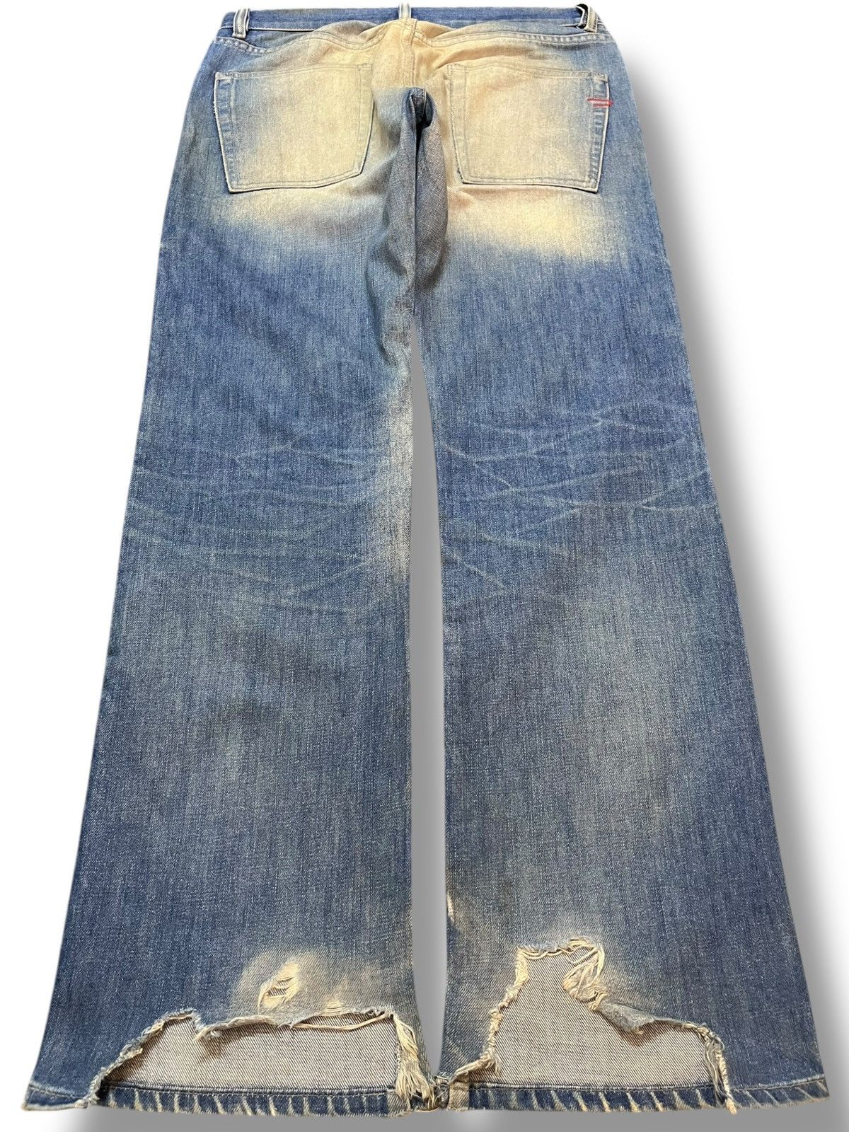 Diesel Vintage Diesel Flare Bootcut Mudwash Denim Size US 32 / EU 48 - 6 Thumbnail