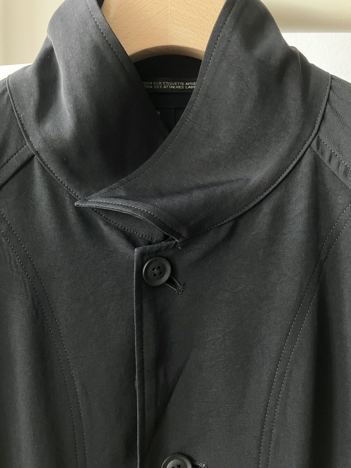 Yohji Yamamoto Yohji Yamamoto Pour Homme SS24 Shirt Jacket Size US S / EU 44-46 / 1 - 5 Thumbnail
