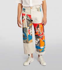 Bethany Williams o1mle0424 Bell Tent Jeans in Multicolor Size US 30 / EU 46 - 3 Thumbnail