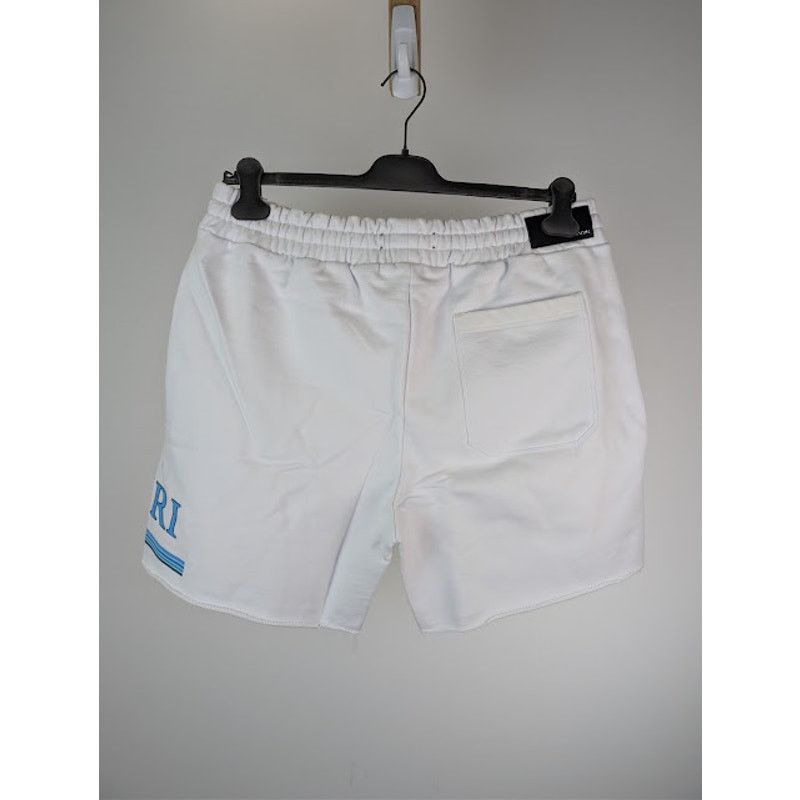 Amiri o1rshd1 MA Bar Watercolor Logo Short in White Size US 36 / EU 52 - 11 Thumbnail