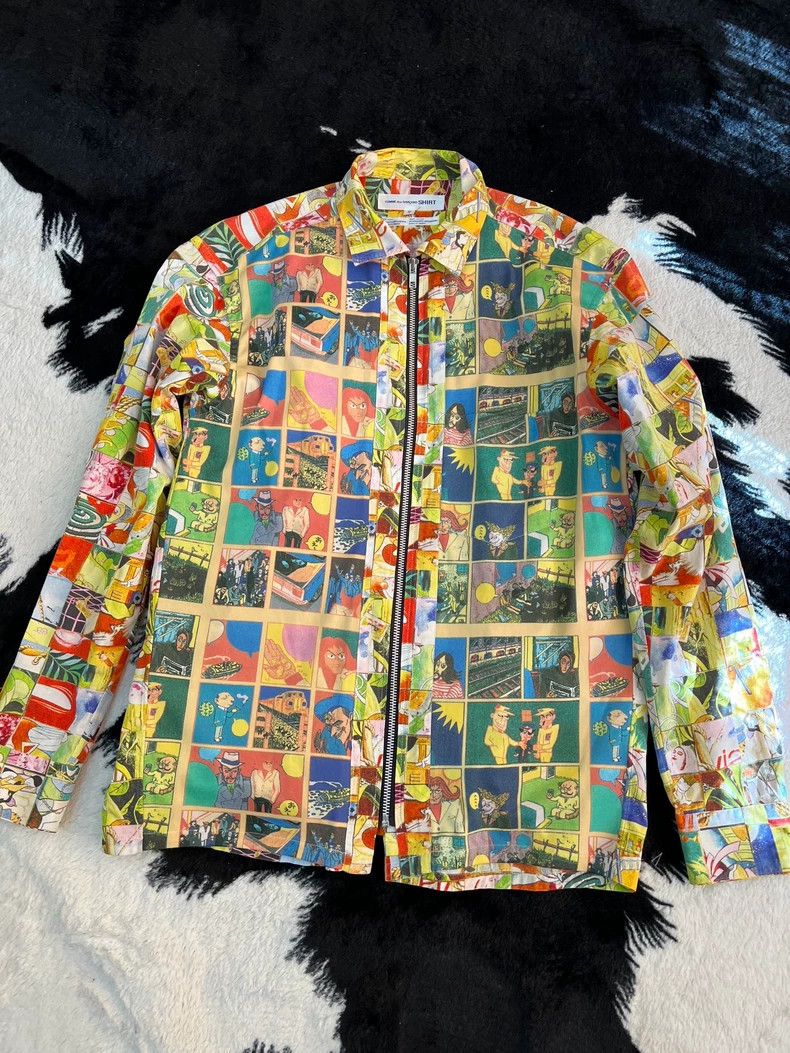 Comme des Garcons Comme Des Garcons Comic Jacket Jacket Size S / US 4 / IT 40 - 5 Thumbnail