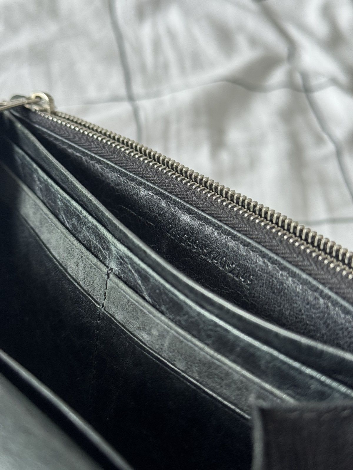 Balenciaga Balenciaga Portefeuille Classic Continental City Wallet Size ONE SIZE - 14 Thumbnail