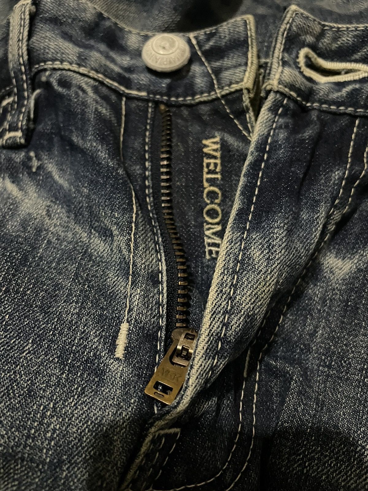 Tornado Mart Japanese Brand Vanquish Faded Denim Pants Size US 33 - 6 Thumbnail