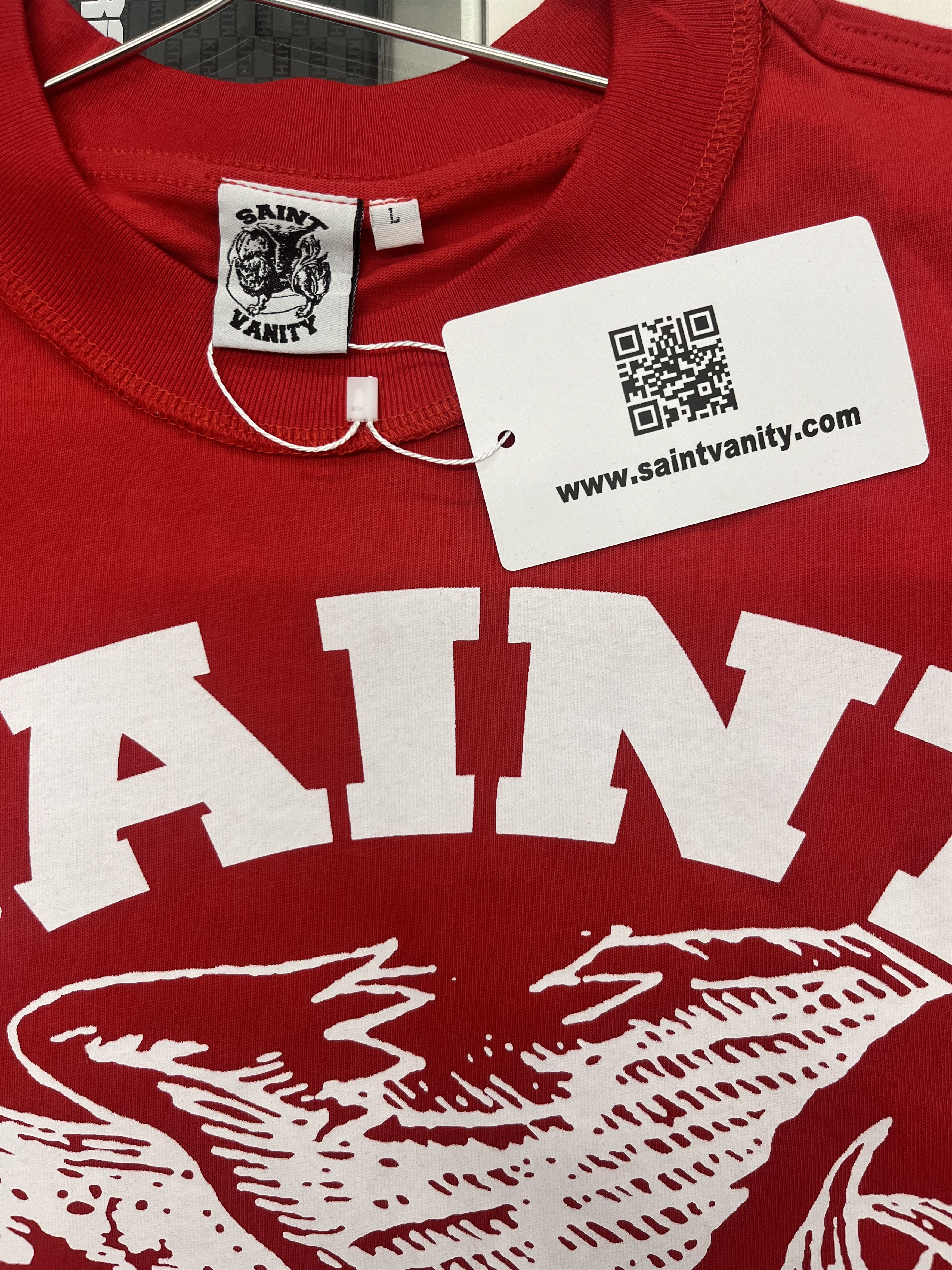 Saint Vanity Saint Vanity Logo Tee Size US L / EU 52-54 / 3 - 3 Thumbnail