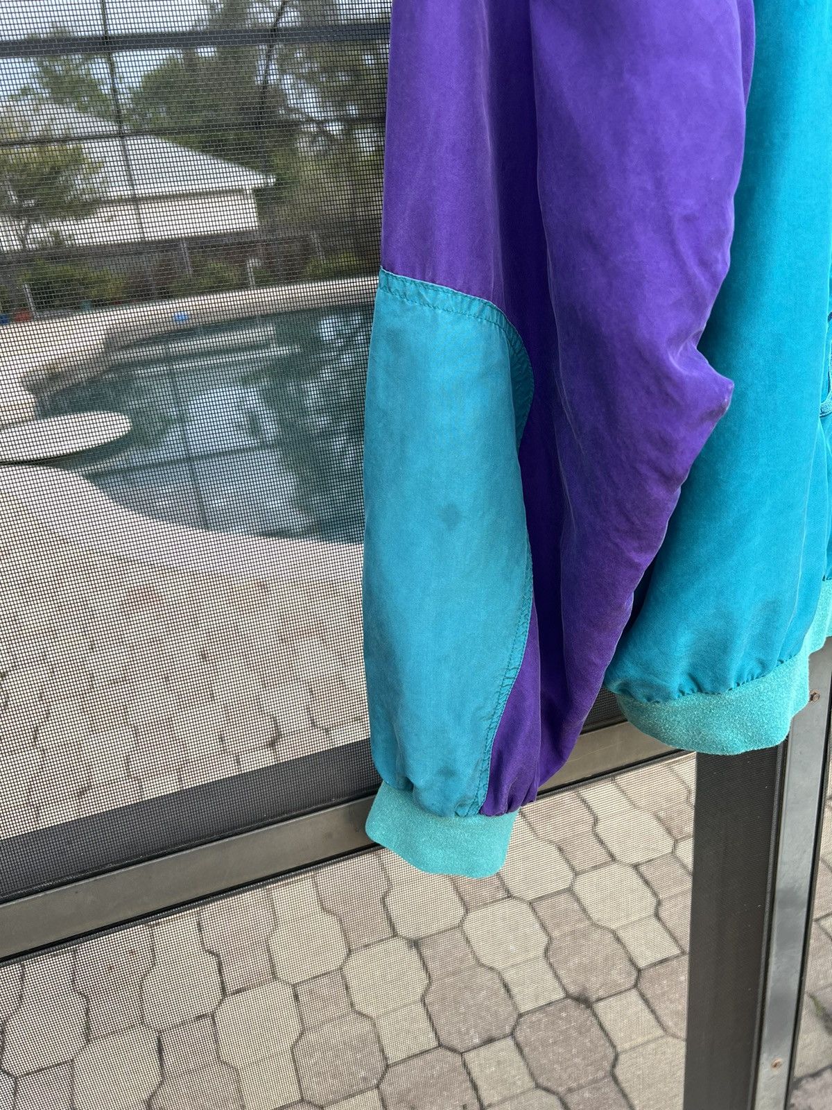 Starter × Vintage Vintage 90s Silk Charlotte Hornets Bomber Jacket Size US XL / EU 56 / 4 - 8 Thumbnail