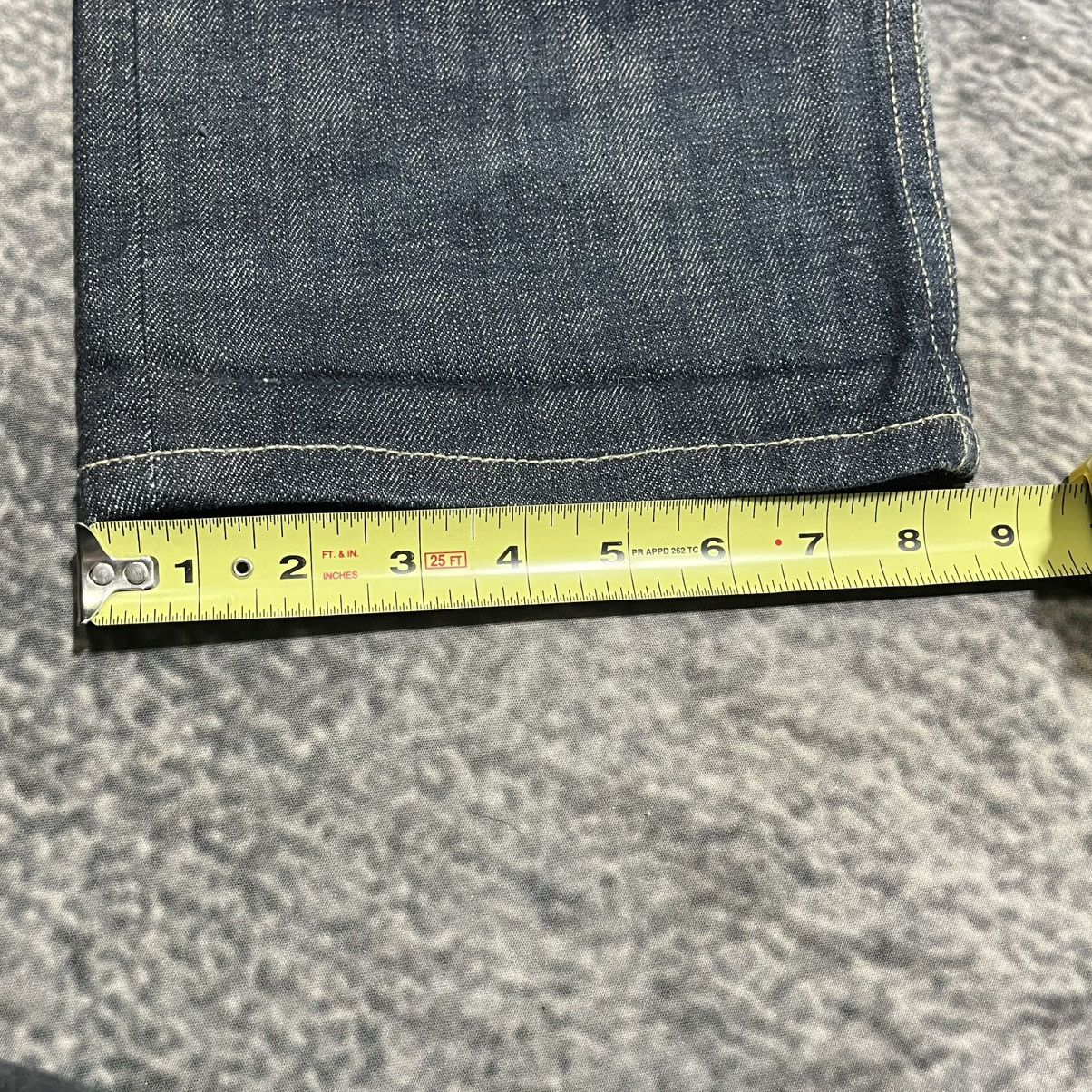 Vintage Vintage 2000s Levi's 501 Button Fly Navy Blue Jeans 36x32 Size US 36 / EU 52 - 15 Thumbnail