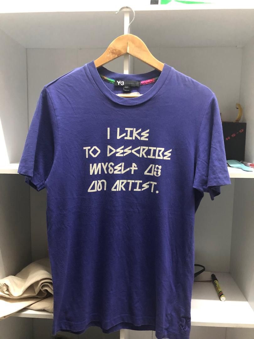 Adidas Tshirt Adidas X Yonji Yamamoto Size US M / EU 48-50 / 2 - 1 Thumbnail