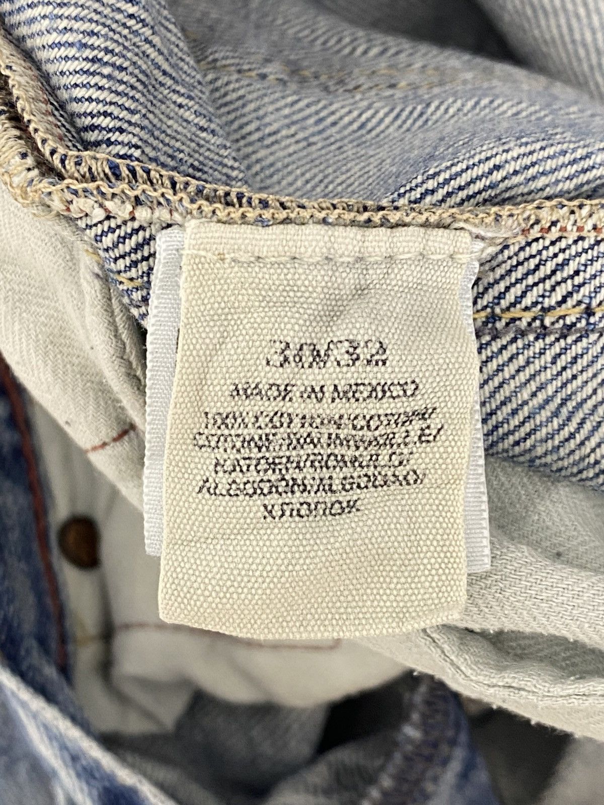 Polo Ralph Lauren Polo Ralph Lauren Distressed Slim Straight Denim Japan Size US 32 / EU 48 - 7 Thumbnail