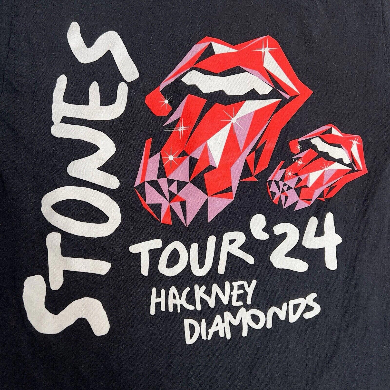 Designer Rolling Stones TX Concert Hackney Diamonds TOUR '24 M Shirt Size US M / EU 48-50 / 2 - 2 Thumbnail
