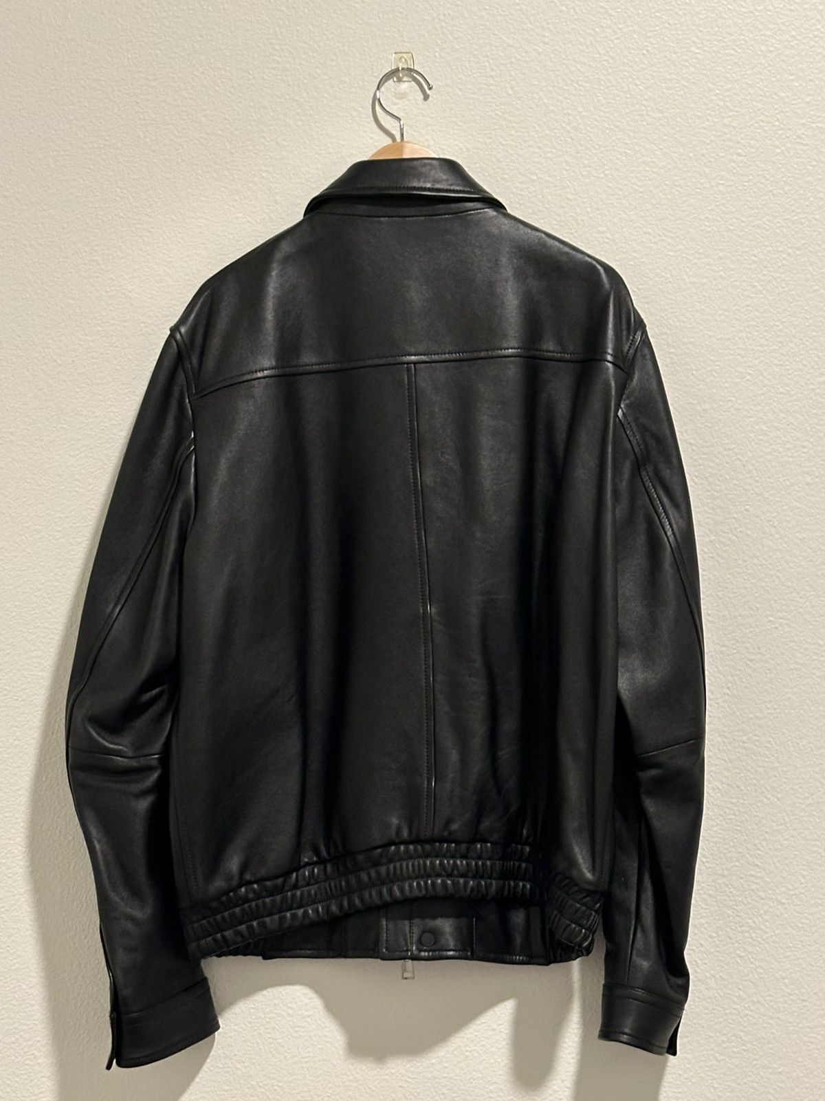 Cos Cos FW23 Leather Blouson Zipped Jacket Size Large Size US L / EU 52-54 / 3 - 6 Thumbnail