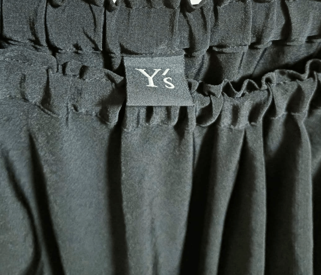 Yohji Yamamoto Y's Yohji Yamamoto - CREPE de CHINE RUFFLE PANTS Size 24" / US 00 / IT 34 - 17 Thumbnail